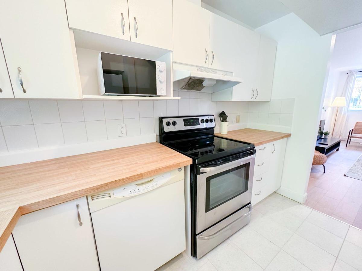 Cozy 1Bed In Downtown 3Min To Metro Free Parking Montreal Exterior photo
